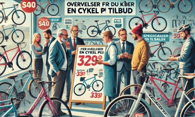 Overvejelser før du køber en cykel på tilbud