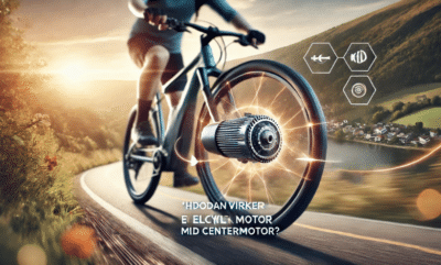 Hvordan virker en elcykel med centermotor?