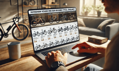 Hvordan vælger man den rigtige cykel online?