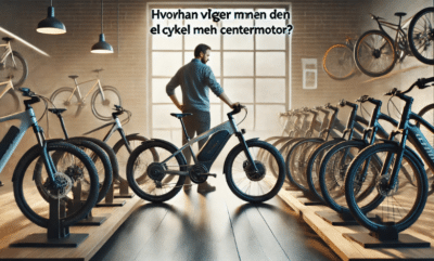 Hvordan vælger man den rigtige elcykel med centermotor?