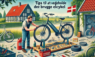 Tips til at vedligeholde din brugte elcykel