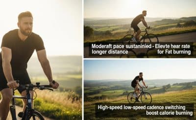 Cyklingsteknikker til Vægttab